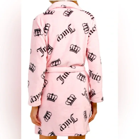 👑👸NWT Juicy Couture Plush Robe - Picture 5 of 6